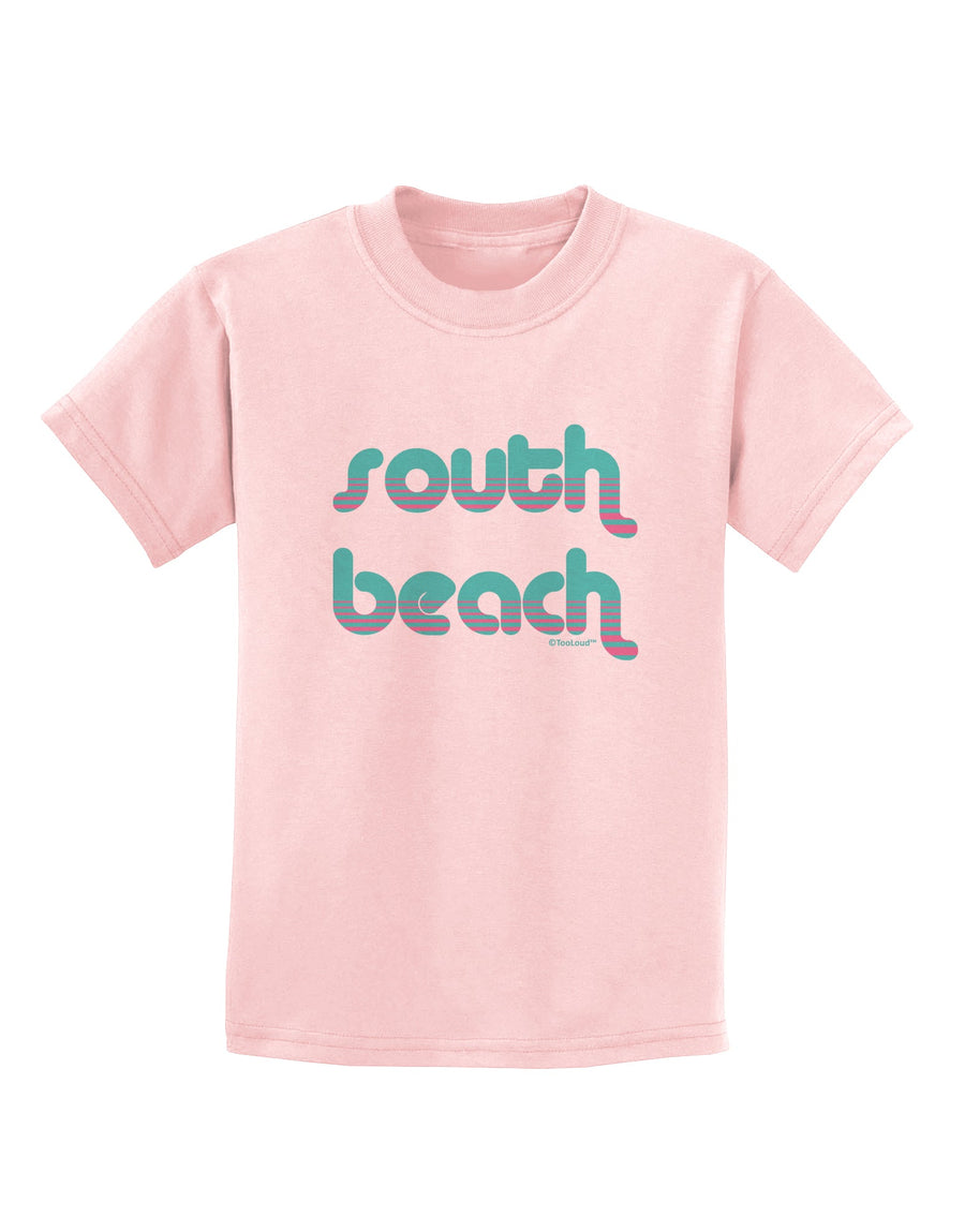 South Beach Color Scheme Design Childrens T-Shirt by TooLoud-Childrens T-Shirt-TooLoud-White-X-Small-Davson Sales