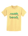 South Beach Color Scheme Design Childrens T-Shirt by TooLoud-Childrens T-Shirt-TooLoud-Daffodil-Yellow-X-Small-Davson Sales