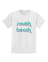 South Beach Color Scheme Design Childrens T-Shirt by TooLoud-Childrens T-Shirt-TooLoud-White-X-Small-Davson Sales