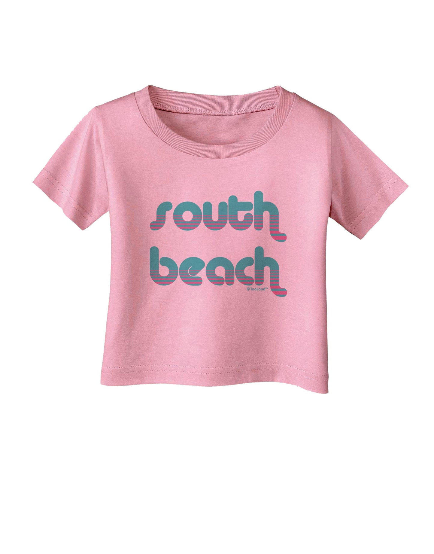 South Beach Color Scheme Design Infant T-Shirt by TooLoud-Infant T-Shirt-TooLoud-Candy-Pink-06-Months-Davson Sales