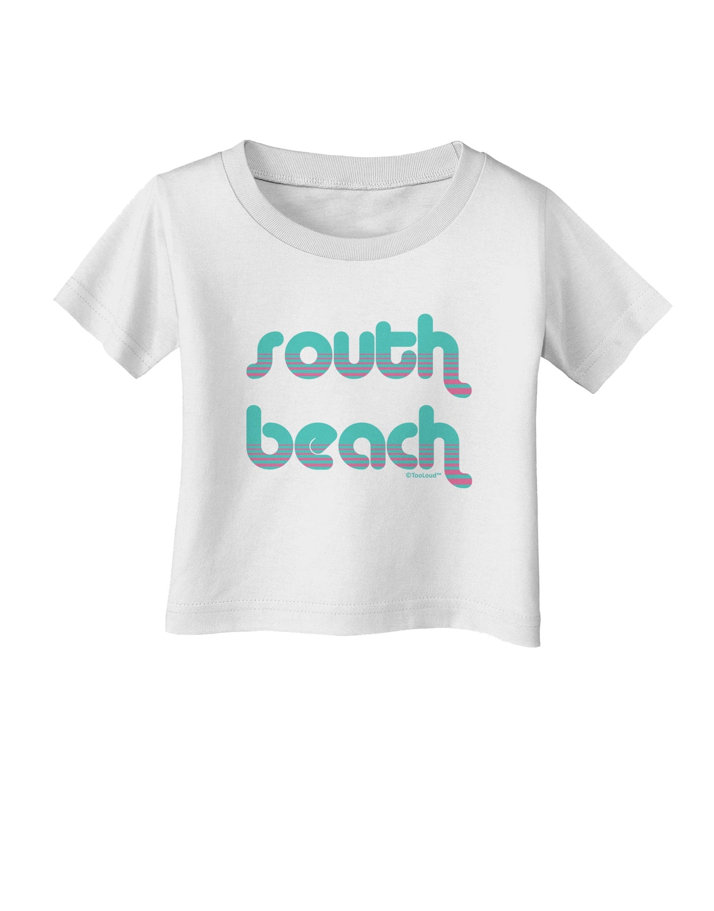 South Beach Color Scheme Design Infant T-Shirt by TooLoud-Infant T-Shirt-TooLoud-White-06-Months-Davson Sales