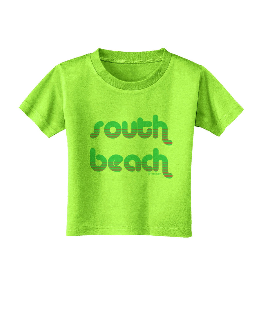 South Beach Color Scheme Design Toddler T-Shirt by TooLoud-Toddler T-Shirt-TooLoud-White-2T-Davson Sales