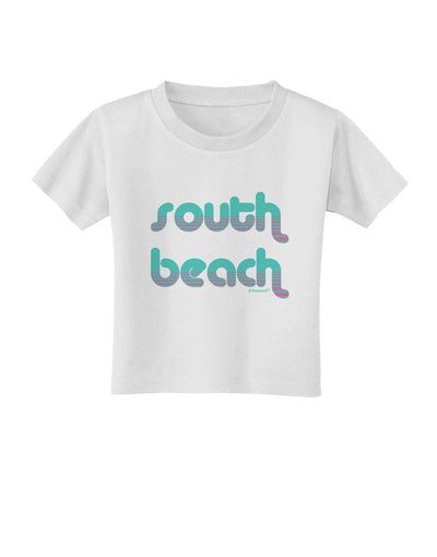 South Beach Color Scheme Design Toddler T-Shirt by TooLoud-Toddler T-Shirt-TooLoud-White-2T-Davson Sales