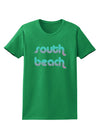 South Beach Color Scheme Design Womens Dark T-Shirt by TooLoud-Womens T-Shirt-TooLoud-Kelly-Green-X-Small-Davson Sales