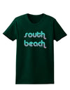 South Beach Color Scheme Design Womens Dark T-Shirt by TooLoud-Womens T-Shirt-TooLoud-Forest-Green-Small-Davson Sales