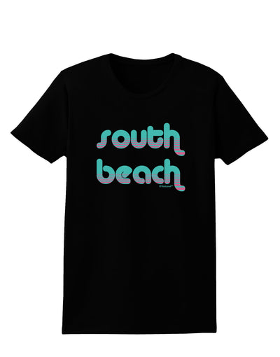 South Beach Color Scheme Design Womens Dark T-Shirt by TooLoud-Womens T-Shirt-TooLoud-Black-X-Small-Davson Sales