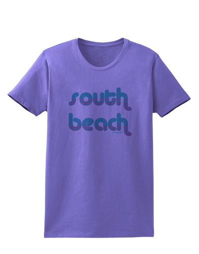 South Beach Color Scheme Design Womens T-Shirt by TooLoud-Womens T-Shirt-TooLoud-Violet-X-Small-Davson Sales