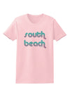 South Beach Color Scheme Design Womens T-Shirt by TooLoud-Womens T-Shirt-TooLoud-PalePink-X-Small-Davson Sales