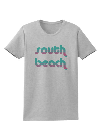 South Beach Color Scheme Design Womens T-Shirt by TooLoud-Womens T-Shirt-TooLoud-AshGray-X-Small-Davson Sales