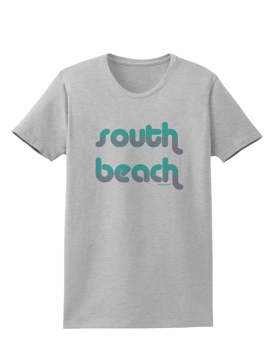 South Beach Color Scheme Design Womens T-Shirt by TooLoud-Womens T-Shirt-TooLoud-White-X-Small-Davson Sales