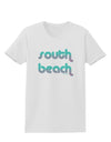 South Beach Color Scheme Design Womens T-Shirt by TooLoud-Womens T-Shirt-TooLoud-White-X-Small-Davson Sales