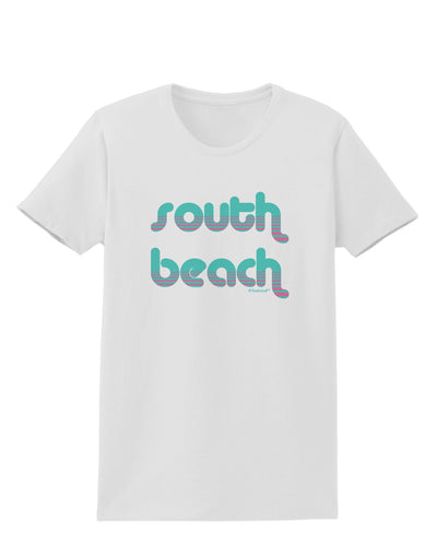 South Beach Color Scheme Design Womens T-Shirt by TooLoud-Womens T-Shirt-TooLoud-White-X-Small-Davson Sales