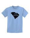 South Carolina - United States Shape Childrens T-Shirt by TooLoud-Childrens T-Shirt-TooLoud-Light-Blue-X-Small-Davson Sales