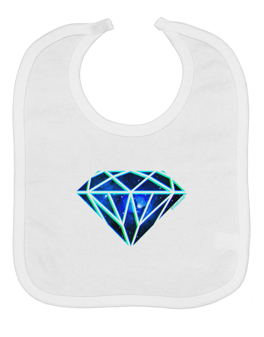 Space Diamond Baby Bib