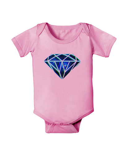 Space Diamond Baby Romper Bodysuit-Baby Romper-TooLoud-Pink-06-Months-Davson Sales