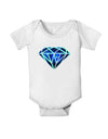 Space Diamond Baby Romper Bodysuit-Baby Romper-TooLoud-White-06-Months-Davson Sales