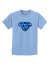 Space Diamond Childrens T-Shirt-Childrens T-Shirt-TooLoud-Light-Blue-X-Small-Davson Sales