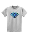 Space Diamond Childrens T-Shirt-Childrens T-Shirt-TooLoud-AshGray-X-Small-Davson Sales