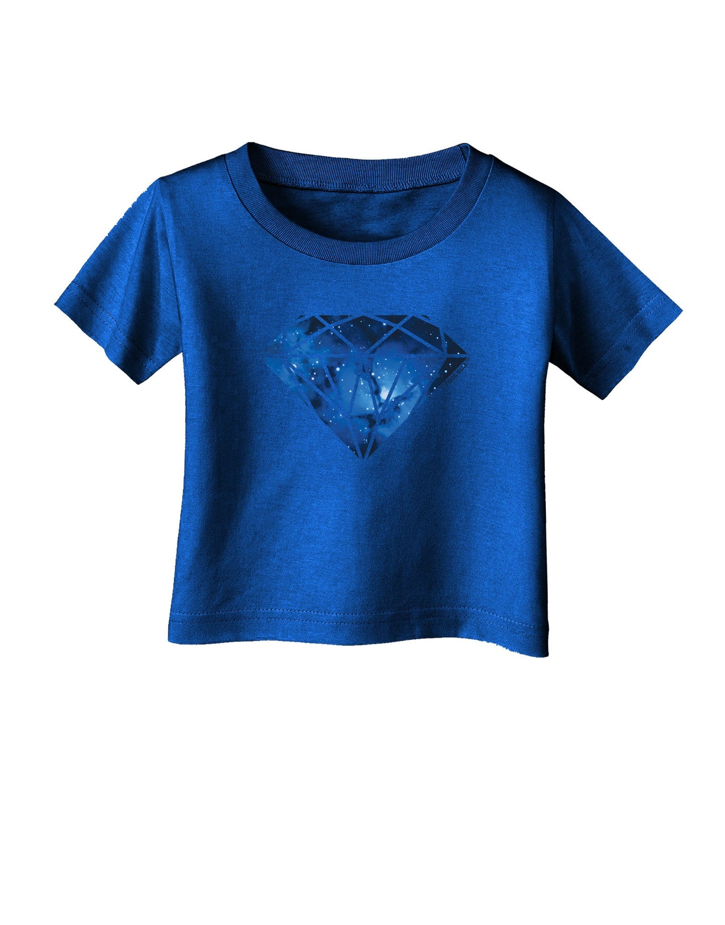 Space Diamond Infant T-Shirt Dark-Infant T-Shirt-TooLoud-Royal-Blue-06-Months-Davson Sales