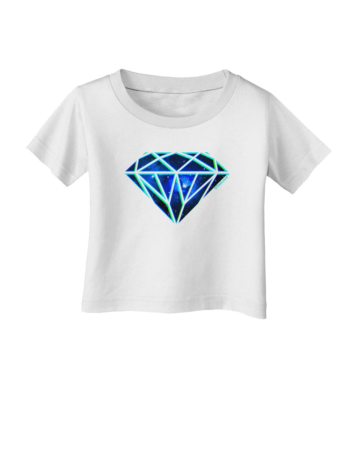 Space Diamond Infant T-Shirt-Infant T-Shirt-TooLoud-White-06-Months-Davson Sales