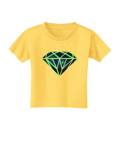 Space Diamond Toddler T-Shirt-Toddler T-Shirt-TooLoud-Yellow-2T-Davson Sales