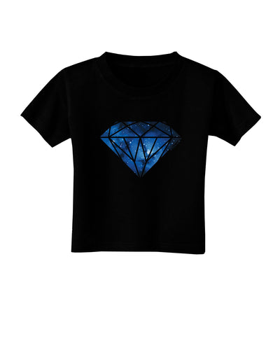 Space Diamond Toddler T-Shirt Dark-Toddler T-Shirt-TooLoud-Black-2T-Davson Sales