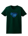 Space Diamond Womens Dark T-Shirt-TooLoud-Forest-Green-Small-Davson Sales