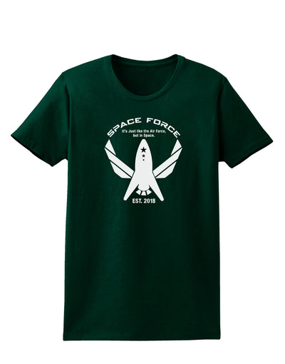 Space Force Funny Anti Trump Womens Dark T-Shirt by TooLoud-TooLoud-Forest-Green-Small-Davson Sales