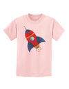 Space Rocket Ship and Stars Childrens T-Shirt by TooLoud-Childrens T-Shirt-TooLoud-PalePink-X-Small-Davson Sales