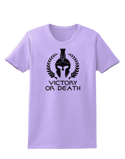 Spartan Victory Or Death Womens T-Shirt-Womens T-Shirt-TooLoud-Lavender-X-Small-Davson Sales