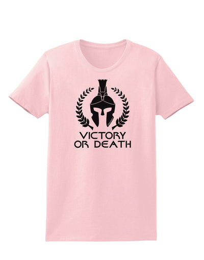 Spartan Victory Or Death Womens T-Shirt-Womens T-Shirt-TooLoud-PalePink-X-Small-Davson Sales