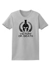 Spartan Victory Or Death Womens T-Shirt-Womens T-Shirt-TooLoud-AshGray-X-Small-Davson Sales