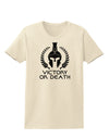 Spartan Victory Or Death Womens T-Shirt-Womens T-Shirt-TooLoud-Natural-X-Small-Davson Sales