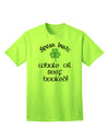 Speak Irish - Whale Oil Beef Hooked Adult T-Shirt-Mens T-Shirt-TooLoud-Neon-Green-Small-Davson Sales