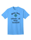 Speak Irish - Whale Oil Beef Hooked Adult T-Shirt-Mens T-Shirt-TooLoud-Aquatic-Blue-Small-Davson Sales