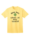 Speak Irish - Whale Oil Beef Hooked Adult T-Shirt-Mens T-Shirt-TooLoud-Yellow-Small-Davson Sales