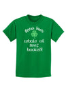 Speak Irish - Whale Oil Beef Hooked Childrens Dark T-Shirt-Childrens T-Shirt-TooLoud-Kelly-Green-X-Small-Davson Sales