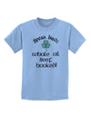 Speak Irish - Whale Oil Beef Hooked Childrens T-Shirt-Childrens T-Shirt-TooLoud-Light-Blue-X-Small-Davson Sales