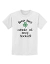 Speak Irish - Whale Oil Beef Hooked Childrens T-Shirt-Childrens T-Shirt-TooLoud-White-X-Small-Davson Sales