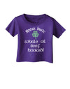 Speak Irish - Whale Oil Beef Hooked Infant T-Shirt Dark-Infant T-Shirt-TooLoud-Purple-06-Months-Davson Sales