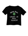 Speak Irish - Whale Oil Beef Hooked Infant T-Shirt Dark-Infant T-Shirt-TooLoud-Black-06-Months-Davson Sales