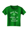 Speak Irish - Whale Oil Beef Hooked Toddler T-Shirt Dark-Toddler T-Shirt-TooLoud-Clover-Green-2T-Davson Sales