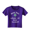 Speak Irish - Whale Oil Beef Hooked Toddler T-Shirt Dark-Toddler T-Shirt-TooLoud-Purple-2T-Davson Sales