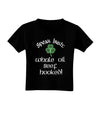Speak Irish - Whale Oil Beef Hooked Toddler T-Shirt Dark-Toddler T-Shirt-TooLoud-Black-2T-Davson Sales
