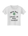 Speak Irish - Whale Oil Beef Hooked Toddler T-Shirt-Toddler T-Shirt-TooLoud-White-2T-Davson Sales