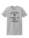 Speak Irish - Whale Oil Beef Hooked Womens T-Shirt-Womens T-Shirt-TooLoud-AshGray-X-Small-Davson Sales