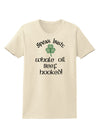 Speak Irish - Whale Oil Beef Hooked Womens T-Shirt-Womens T-Shirt-TooLoud-Natural-X-Small-Davson Sales