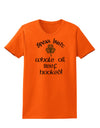 Speak Irish - Whale Oil Beef Hooked Womens T-Shirt-Womens T-Shirt-TooLoud-Orange-X-Small-Davson Sales