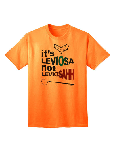 Spellbound Collection: It's LeviOsa not LeviosAHH - Premium Adult T-Shirt-Mens T-shirts-TooLoud-Neon-Orange-Small-Davson Sales