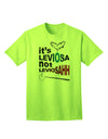 Spellbound Collection: It's LeviOsa not LeviosAHH - Premium Adult T-Shirt-Mens T-shirts-TooLoud-Neon-Green-Small-Davson Sales